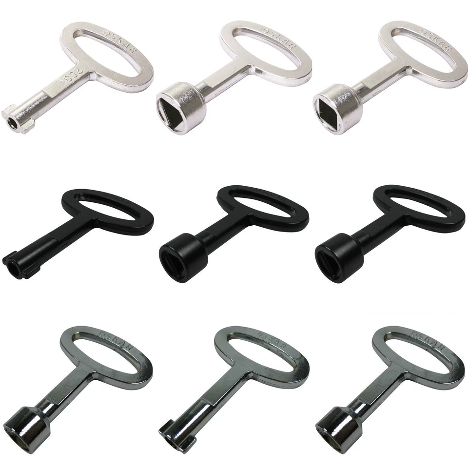 EWH Vierkantschlüssel Dreikantschlüssel Doppelbartschlüssel Steckschlüssel Druckguss