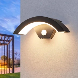 Applique Da Esterno LED Con Sensore Di Movimento, 24 W Lampada Da Parete LED Mod - Imagen 1 de 12