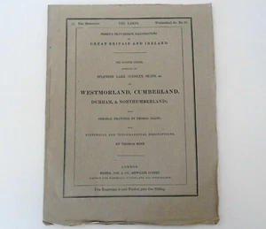 Lake Scenery Westmorland Cumberland Durham & Northumberland Engravings 1833  20 - Picture 1 of 4