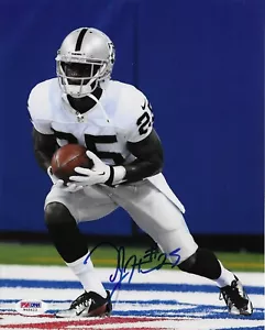 DJ Hayden Oakland Raiders Signed 8X10 Photo Autographed PSA/DNA COA 23 - Picture 1 of 2