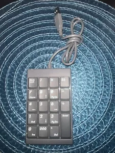 Numeric Keypad Fellowes KU-9925 USB Number Key Pad P/N 99193 - Great Condition - Picture 1 of 2