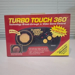 Triax Controls Turbo Touch 360 Controller Sega Genesis Master System NOS Sealed - Picture 1 of 6