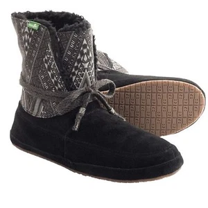 OFERTA BOTAS SANUK SOULSHINE CHILL PARA MUJER NEGRAS TALLA 6 NUEVAS EN CAJA LISTA DE $80 - Imagen 1 de 11