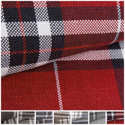 novely® LONDON British Style Kariert 7 Designs Möbelstoff Polsterstoff Meterware - Bild 1 von 4