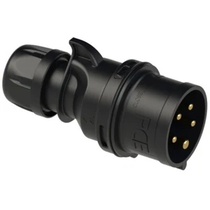 Conector 16A CEE IP44 5 pines negro - 16 A 5p SHARK Midnight - PCE 015-6x - Imagen 1 de 3