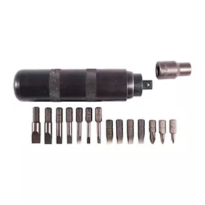Lisle Impact Driver / Loosen Or Tighten W/ Magnetic Bit Set - Made In USA - Picture 1 of 6