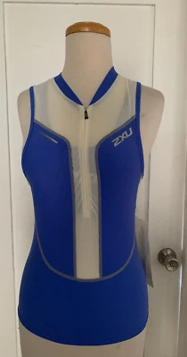 2XU женщин выносливость синглет без рукавов Топ WT1114A S, M, L новый с Ярлыками - Изображение 1 из 4