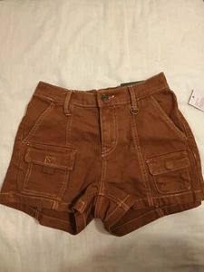 Wild Fable Girls Shirts Brown Size XXS Stretch New XS-ShipN24Hours - Picture 1 of 7