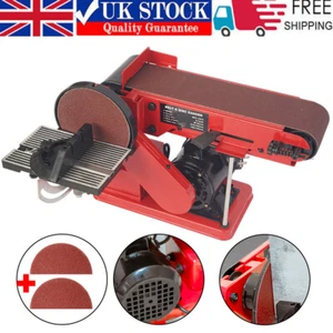 500W Belt Disc Sander Bench 390Mm Sander Sanding With Powerful Motor Tool - Picture 1 of 14