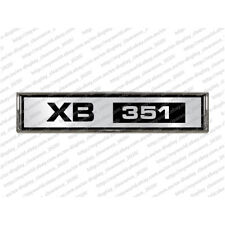 #1314 BADGE TO SUIT FORD XB 351 FAIRMONT FALCON 500 CHROME CAR EMBLEM