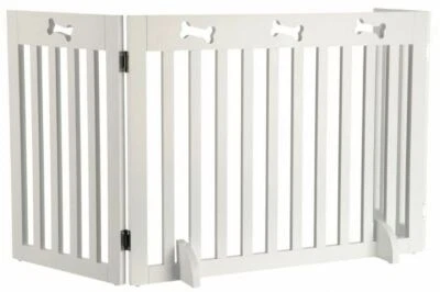 Trixie Hunde Absperrgitter Schutzgitter Schutz Zaun Welpe Treppen Gitter faltbar - Bild 1 von 2