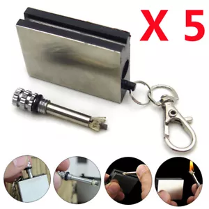 5 PCS Fire Starter 15000 Matches in One Survival Camping Instant Magnesium - Picture 1 of 8