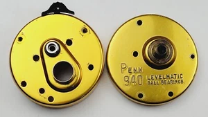 Piezas de carrete Penn Levelmatic - juego de placas doradas 940, excéntricas, palanca, rodamiento (C) - Imagen 1 de 8
