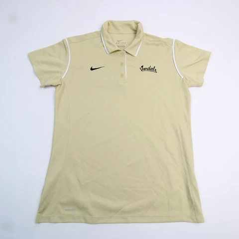 Idaho Vandals Nike Dri-Fit Polo Women's Gold New Cover