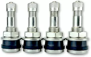 Pack of Four TR416 1.25 Inch Nickle Plated Brass Clamp in Valve Stems for Wheel - Picture 1 of 12