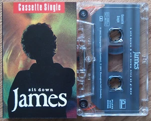 JAMES - SIT DOWN (FONTANA JIMMC8) 1991 UK CASSETTE TAPE SINGLE - Picture 1 of 3