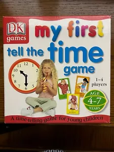 DK Games My First Tell The Time Game A Time Telling For Young Children EUC - Picture 1 of 4