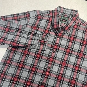 Orvis Faltenfreies Hemd Herren Large Classic Fit Langarm Mehrfarbig Kariert - Bild 1 von 7