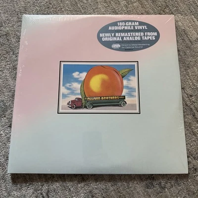 The Allman Brothers Band Eat A Peach audiophile vinyl 180G Vinyl 2016 Sealed 2LP - Image 1 of 4