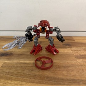 Lego Bionicle 4877 Rahaga Norik Near Complete (No Ripcord) Ships Fast!