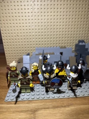 Lego Minifiguras Castillo Vikingo (Lote de 8) Foto 1 de 3