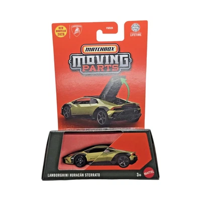 Matchbox Lamborghini Huracan Sterrato #44 2025 verde oliva mate - piezas móviles Foto 1 de 2