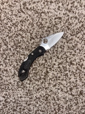 Cuchillo plegable ligero de sal Spyderco Dragonfly 2 - amarillo Foto 1 de 4