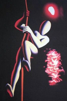 KOSTABI Lithographie 70x50 cm limitiert, handsigniert , Prägestempel! - Bild 1 von 3