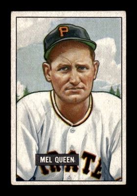 1951 Bowman #309 Mel Queen Very Good HOF-10001949 - Image 1 of 2