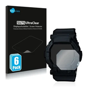6x Folie für Casio G-Shock GD350 Schutzfolie Displayschutz Display Schutz Klar - Zdjęcie 1 z 11