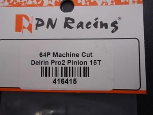 PN Racing Part No 416415  Delrin 15T  Pinion gear  Mini Z  Atomic GL Racing - Picture 1 of 2