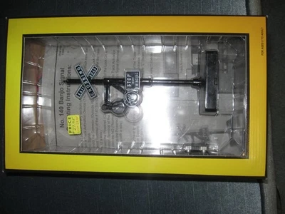 MTH No 140 Banjo Wig Wag signal in box with activator wire, works nice - Image 1 of 4