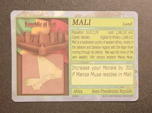 MALI KARTE PÄDAGOGISCHE HISTORISCHE EROBERUNG  - Bild 1 von 1