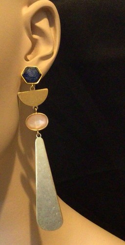 Orecchini Kate Spade Geometrici Grandi Orecchini Pendenti Astratti Ottimi