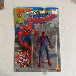 ToyBiz Marvel Super Heroes Multi Jointed Amazing Spider-man Action Figure 1992 - Picture 1 of 8