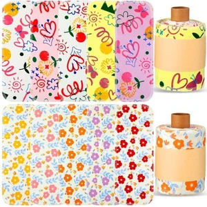 50 Pcs Reusable Toilet Washable Bidet Towels Rerollable Cloth Wipes Paperless... - Picture 1 of 6