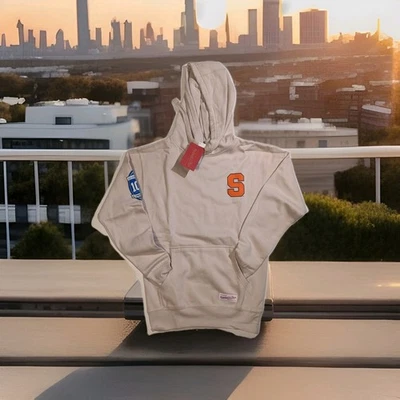 Syracuse Orange Hoodie Size S Mitchell & Ness Yankee Stadium Anniversary, NWT  - Image 1 of 4