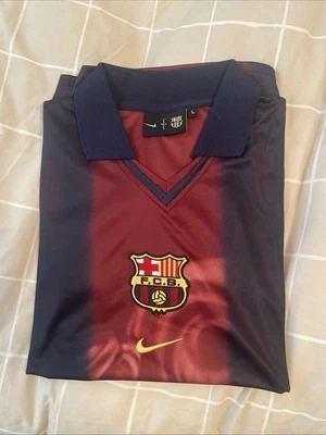 Camiseta BARÇA #2 x TRAVIS SCOTT Retro | OVERSIZE Cactus Jack | Edición Especial - Imagen 1 de 4