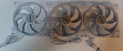 be quiet! Light Wings PWM ARGB 140mm Gehäuselüfter - Weiß (3er Pack) - Bild 1 von 4