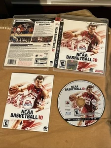 NCAA Basketball 10 (PlayStation 3, 2009 PS3) completo CIB con manuale testato - Foto 1 di 2
