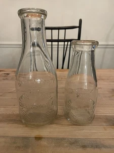 Twin Brook Farm Milchflaschen Menge 2 Mocksville, NC - Quart und Pint - Bild 1 von 9
