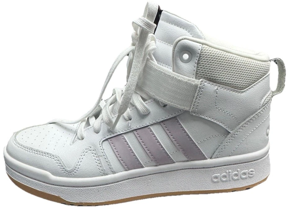 Adidas женщин Postmove средний белый фиолетовый Cloudfoam супер баскетбольные кроссовки - Изображение 1 из 4