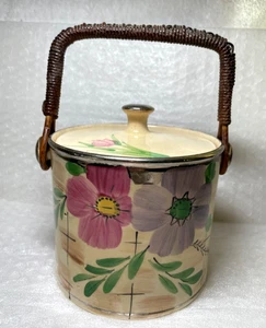 ANTIGUO TARRO BARRIL GALLETA MADERA ARTHUR 1934 (91 años) hecho en INGLATERRA - Imagen 1 de 10