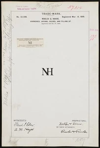 Nobles & Hoare for NH brand Varnishes, Japans, Colors, and Filling Up - Picture 1 of 1
