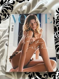 VOGUE Brasil February 2003 Gisele Bundchen 30+ pages Bob Wolfenson VERY RARE - Picture 1 of 5