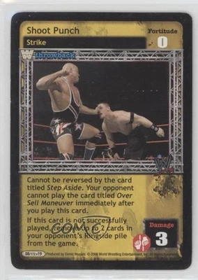 2006 WWE Raw Deal Trading Card Game Kurt Angle John Cena Shoot Punch HOF - Image 1 of 2