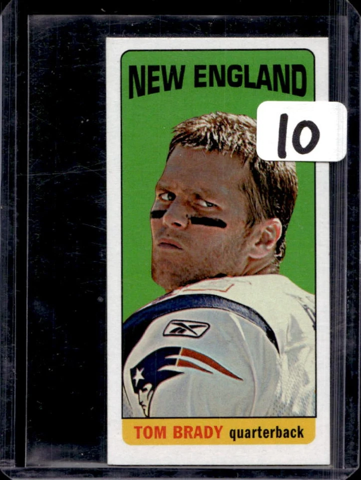 2012 Topps Tom Brady 1965 Mini #50 Patriots - Image 1 of 2