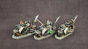 Dark Angels | HH | Ravenwing Bike Squadron | Painted & Ready for Battle - Picture 1 of 6
