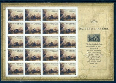 US 4805 Forever, Battle of Lake Erie, Complete Sheet/20, Mint NH - Image 1 of 2