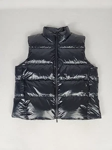 Nike Air Jordan Flight Down Puffer Vest Men's Size 2XL Black FV7273-010 - Picture 1 of 12